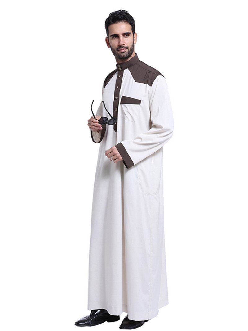 White, Dark Blue, Beige, Camel
