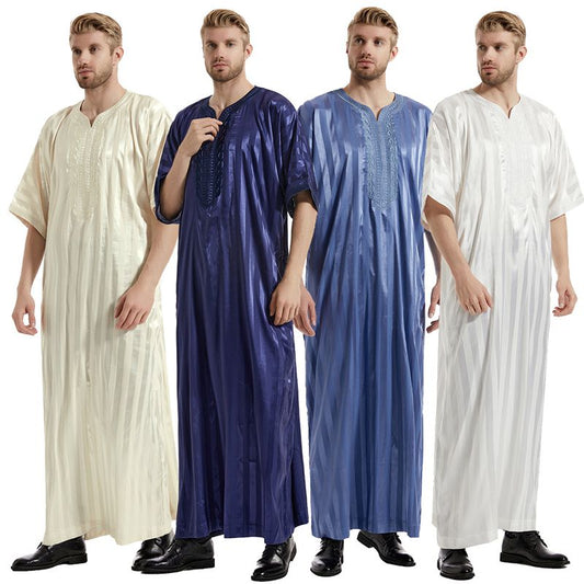 Beige, Navy, Light Blue, White