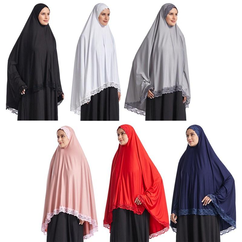6 ألوان طويلة خمار حجاب علوي