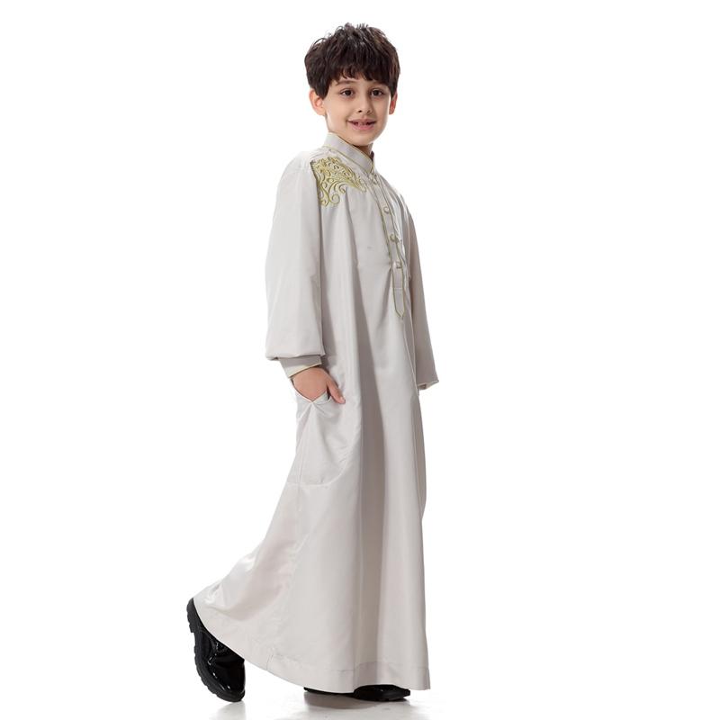 Middle East Arab Kids Clothing Wear Boy Jubah Thobes