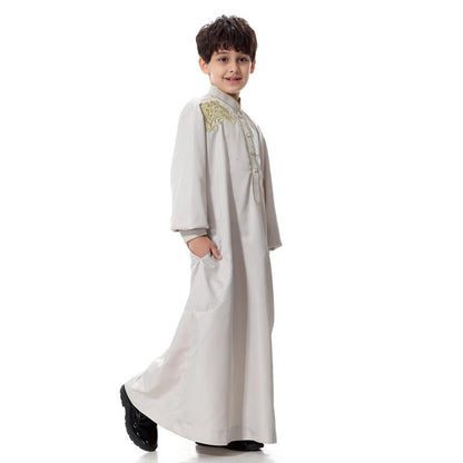 Middle East Arab Kids Clothing Wear Boy Jubah Thobes