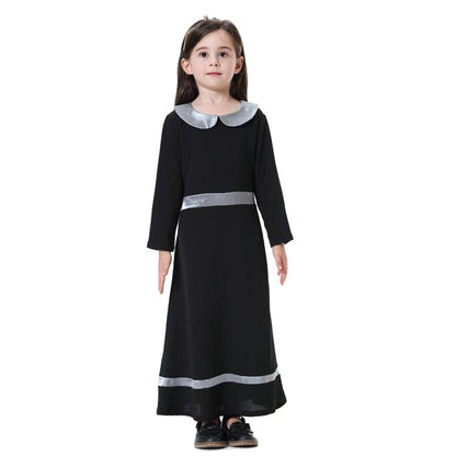 Beautiful Arab Dress Young Girls Wear Kids Abaya