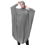 جلباب صلاة طويل بأكمام للنساء العربيات