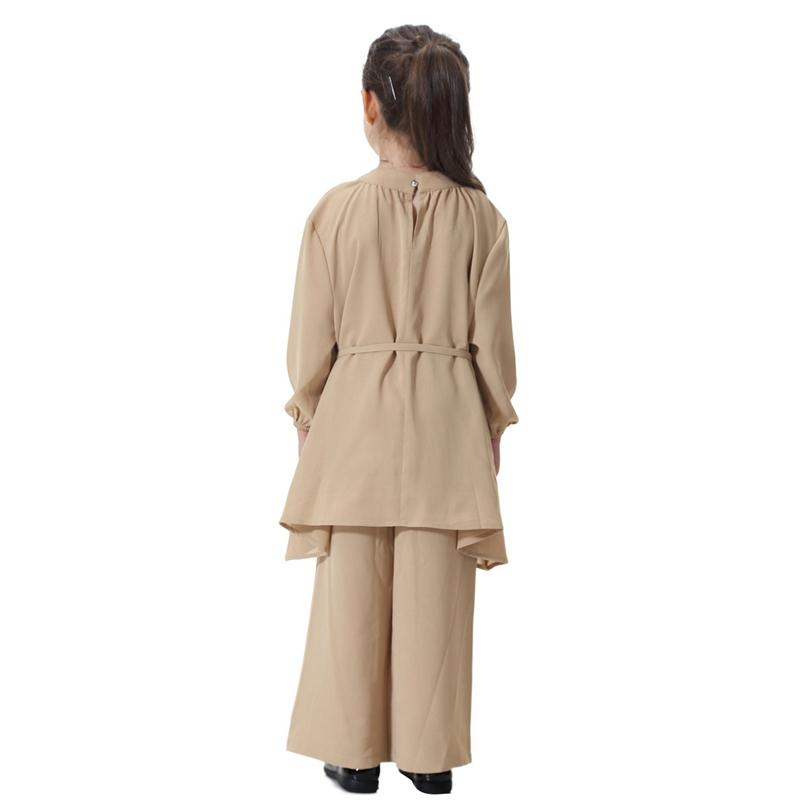 Middle East Arab Girl Clothing Set Blouse Tops And Pants