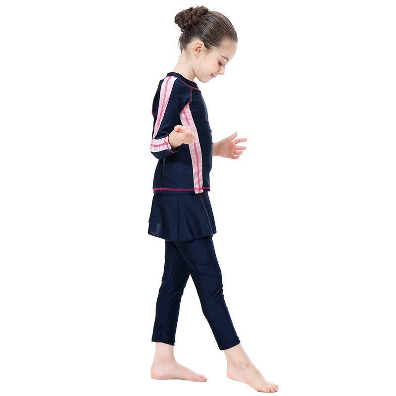Muslim Girl Swimwear Swimsuit Child Burkinis