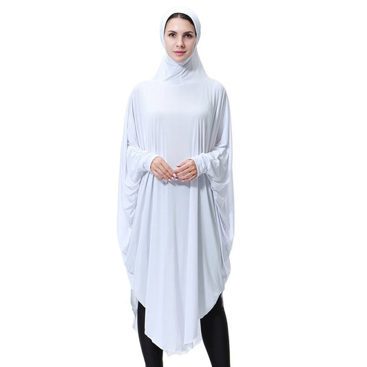 Long Prayer Jilbab With Sleeves For Arab Women
