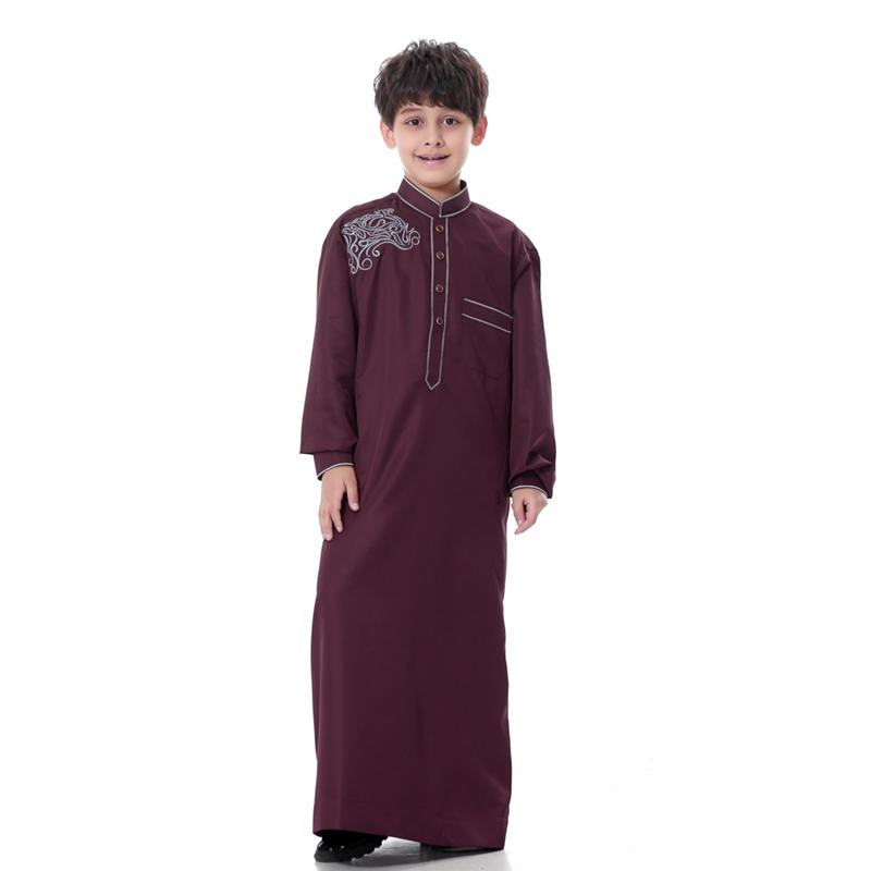 Middle East Arab Kids Clothing Wear Boy Jubah Thobes