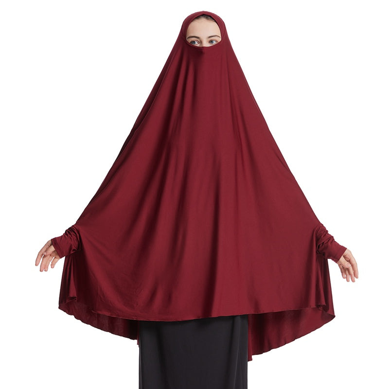 10 خيارات ألوان للجلباب بأكمام